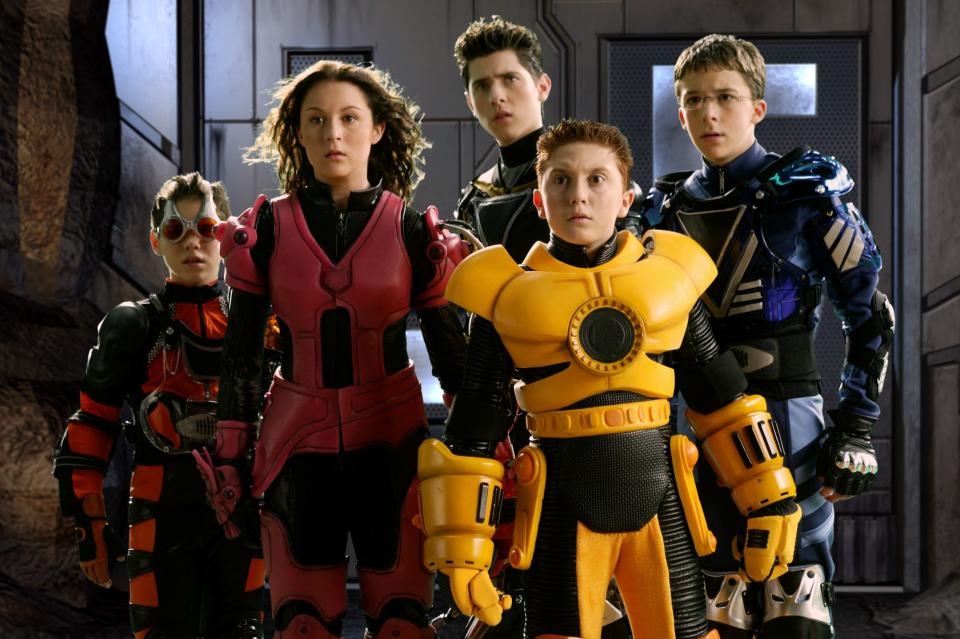 <h1 class="title">SPY KIDS 3-D: GAME OVER, Ryan Pinkston, Alexa Vega, Robert Vito, Daryl Sabara, Bobby Edner, 2003, (c</h1><cite class="credit">Everett Collection</cite>