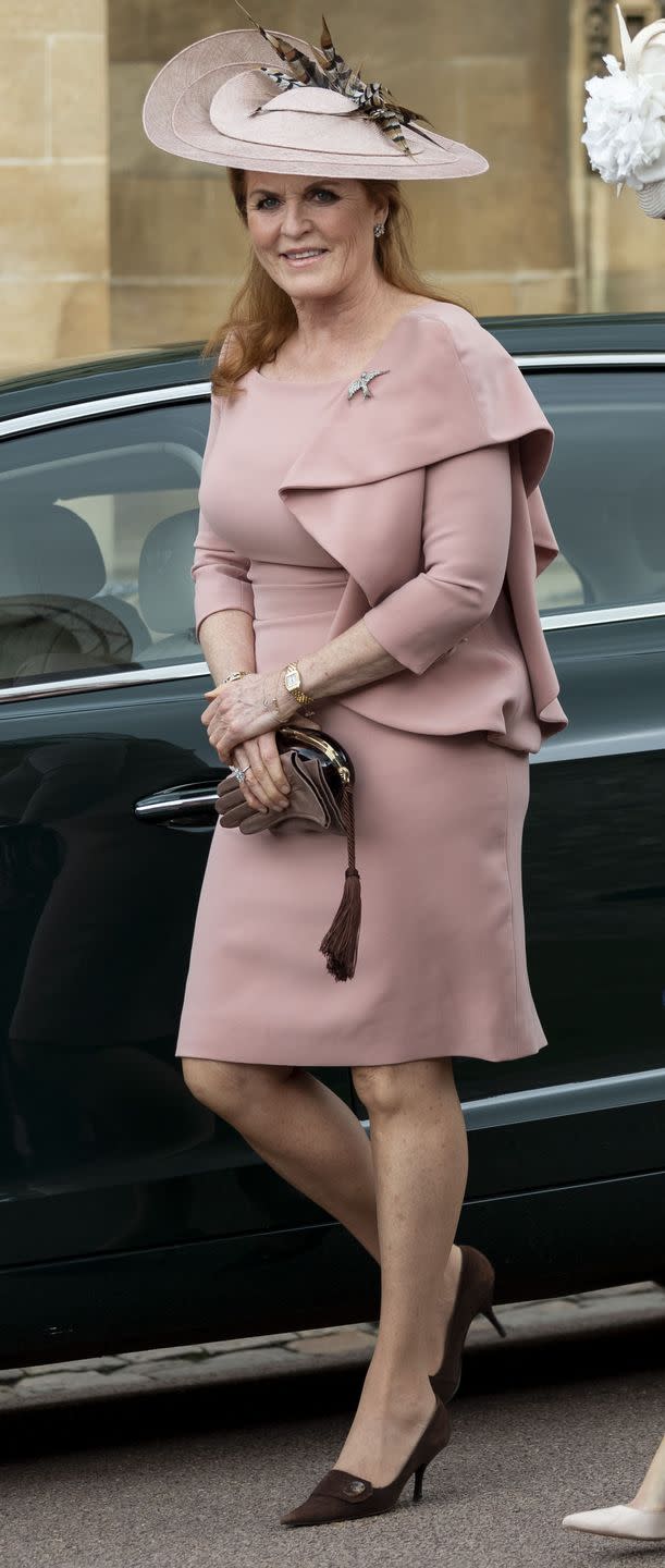 Sarah Ferguson, the Duchess of York, was also in attendance