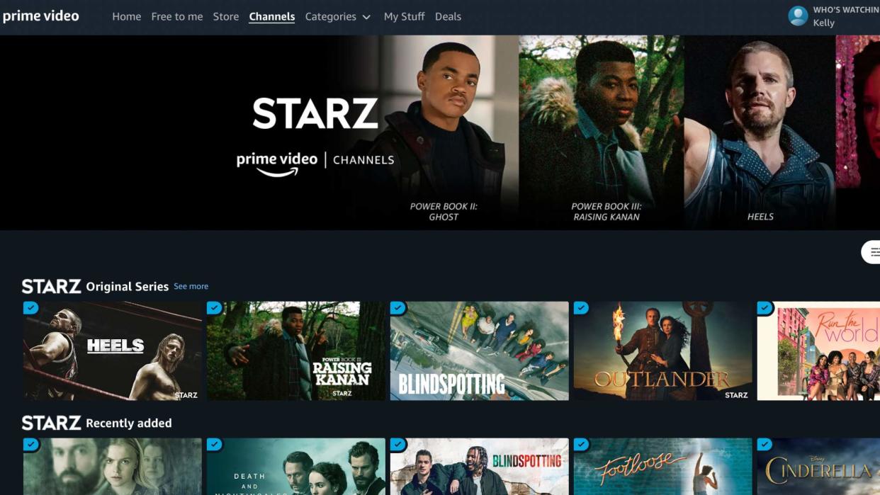  How to cancel Starz on Amazon. 