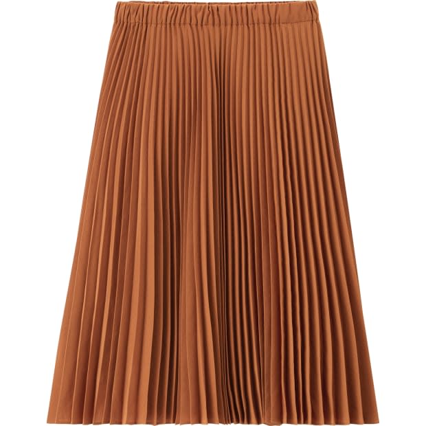 <p>JW Anderson x Uniqlo Pleated Skirt, $29.90, <a href="https://www.uniqlo.com/jwanderson/20fw/us/en/kids/" rel="nofollow noopener" target="_blank" data-ylk="slk:available here.;elm:context_link;itc:0;sec:content-canvas" class="link ">available here.</a> </p>