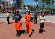 Attendees gather for the start of Comic-Con International in San Diego, California, United States, July 20, 2016. REUTERS/Mike Blake