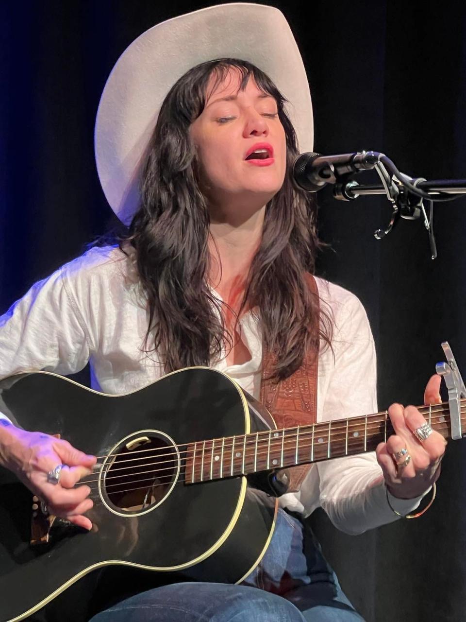 Alt country rocker Nikki Lane is shown in December performing at The Summit 91.3 FM in Akron. She performed later that day at Beachland Ballroom in Cleveland.