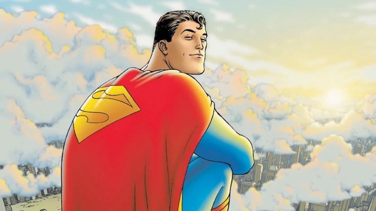  All-Star Superman artwork 