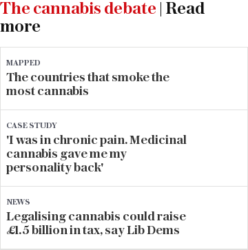 The cannabis debate | Read more