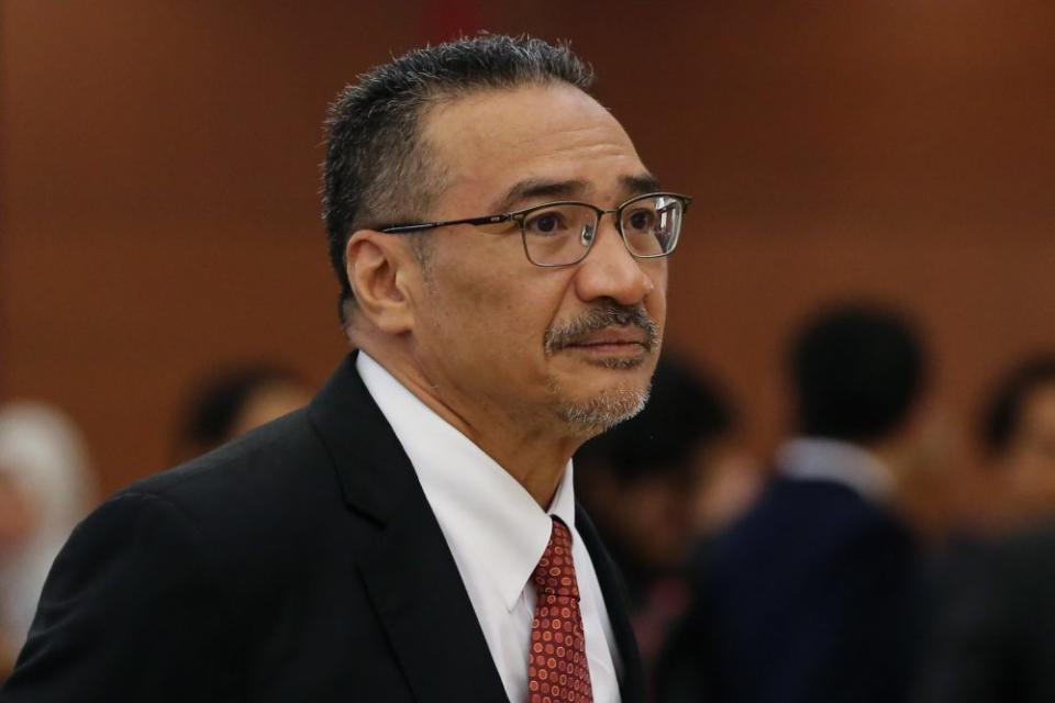 Datuk Raja Kamarul Bahrin Shah Raja Ahmad says Datuk Seri Hishammuddin Hussein (pic) did nothing of note for the ministry during the Barisan Nasional administration. ― Picture by Yusof Mat Isa