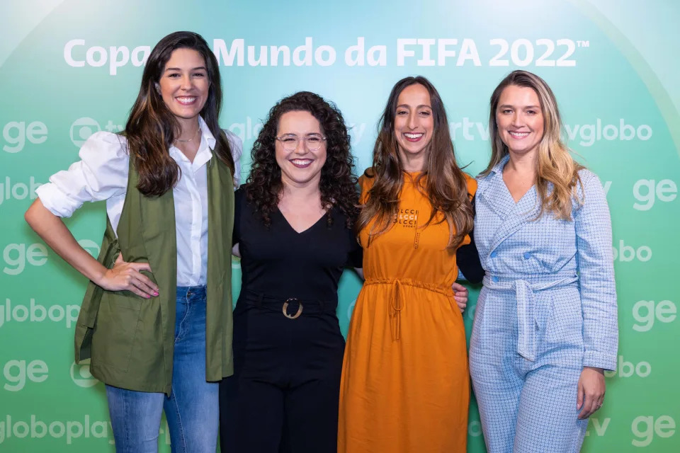 Renata Silveira, Natália Lara, Renata Mendonça e Ana Thais Matos (Foto: Globo/Daniela Toviansky)