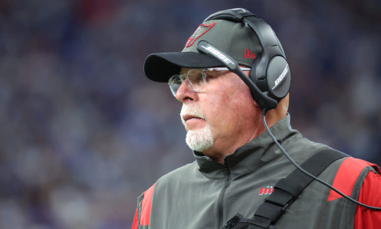 Tampa Bay Buccaneers head coach Bruce Arians.