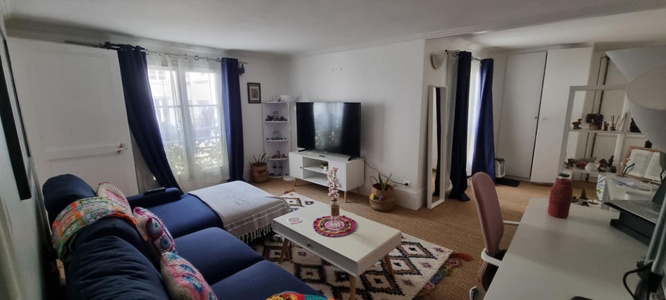 Habiba’s one-bed flat in Paris that she house-swaps with (Collect/PA Real Life)