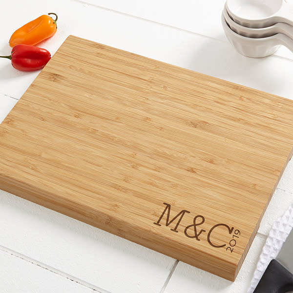 Personalized Bamboo Cutting Board