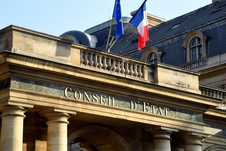 Entrée du Conseil d'Etat à Paris (Photo d'illustration) - BERTRAND GUAY © 2019 AFP