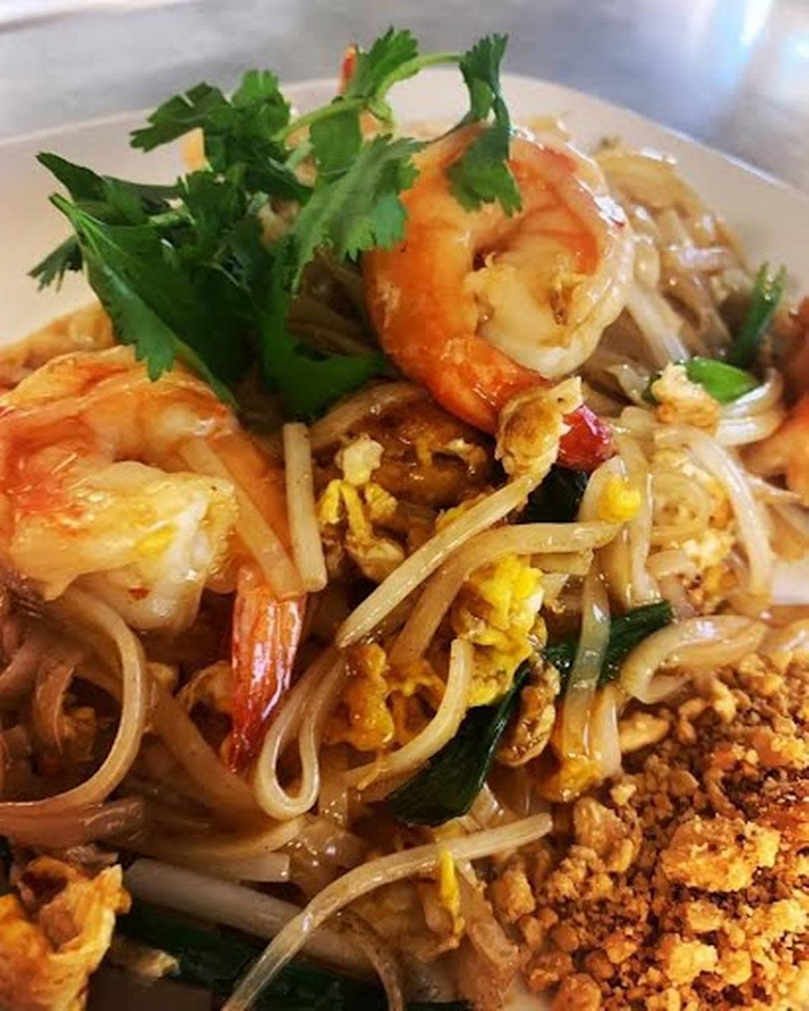 Osha Thai Kitchen & Bar has favorites such as pad Thai on the menu. Provided