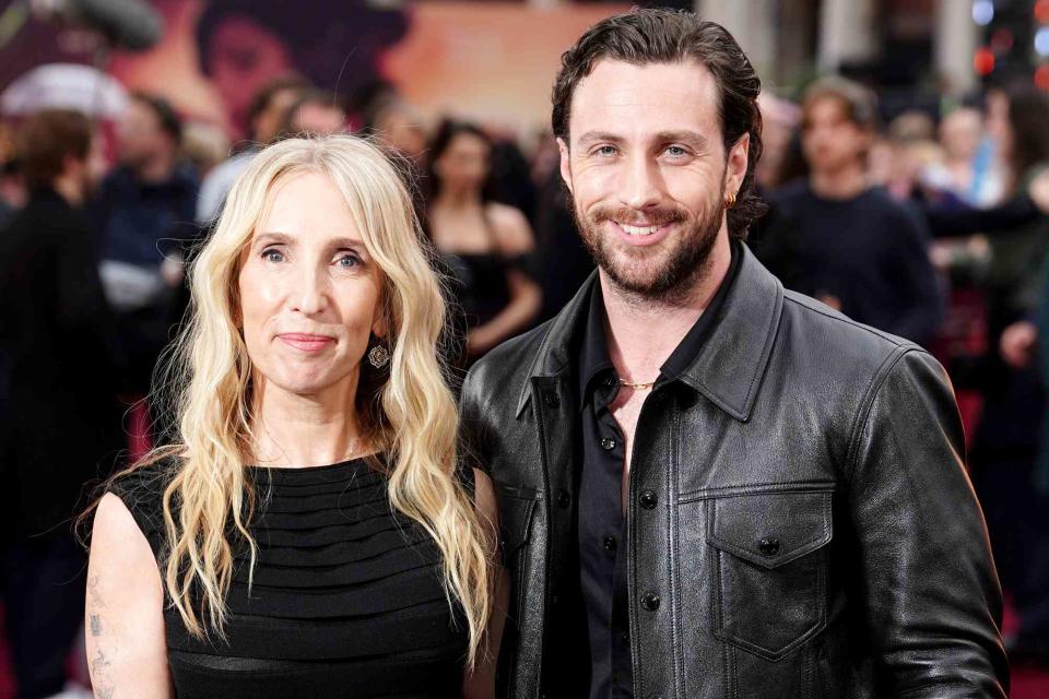 <p>Ian West/PA Images via Getty</p> Sam Taylor-Johnson and Aaron Taylor-Johnson