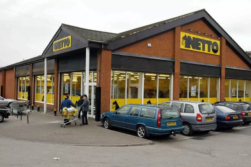 Netto supermarket in St. Helens Road, Bolton