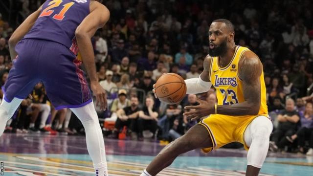 NBA AO VIVO - LOS ANGELES LAKERS x PHOENIX SUNS l Lebron James vs