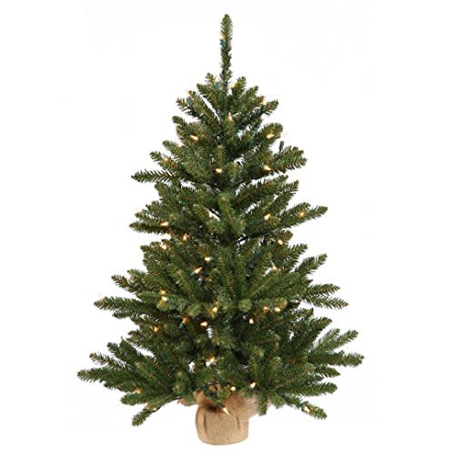 9) 2' Vickerman Anoka Pine Artificial Christmas Tree