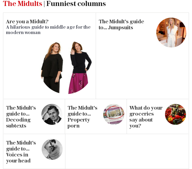 The Midults: Funniest columns