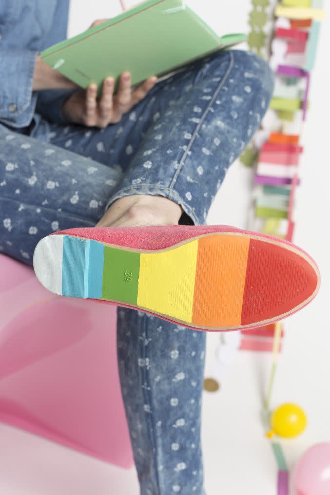 DIY Painted Shoes for St. Patrick's Day