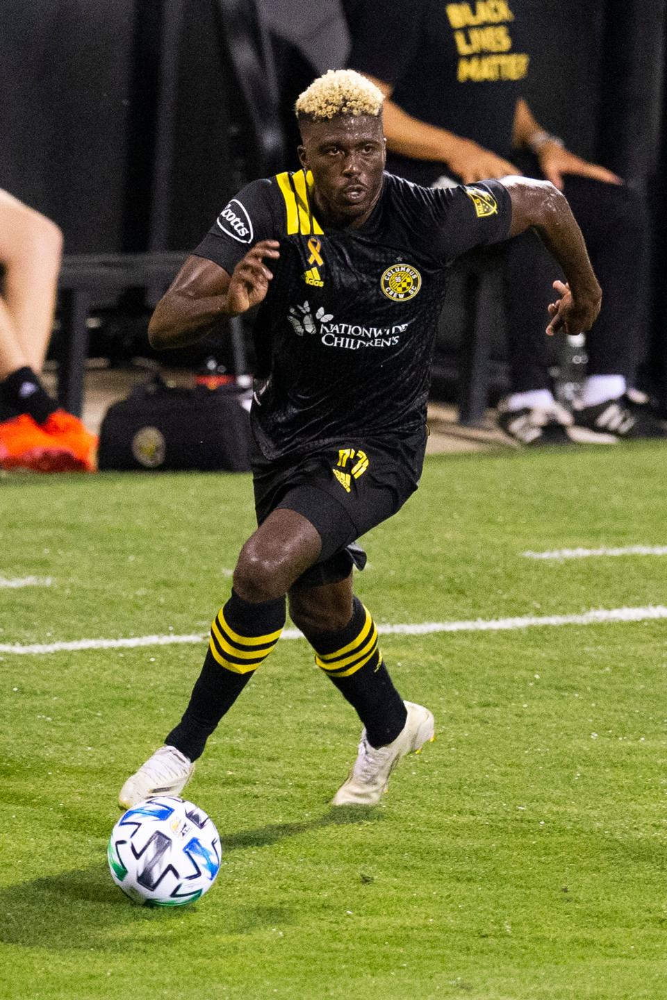 Gyasi Zardes led the MLS Cup champion Columbus Crew in goals scored in 2020.