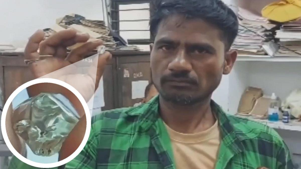 Debtridden Indian worker finds lifechanging diamond worth 100k