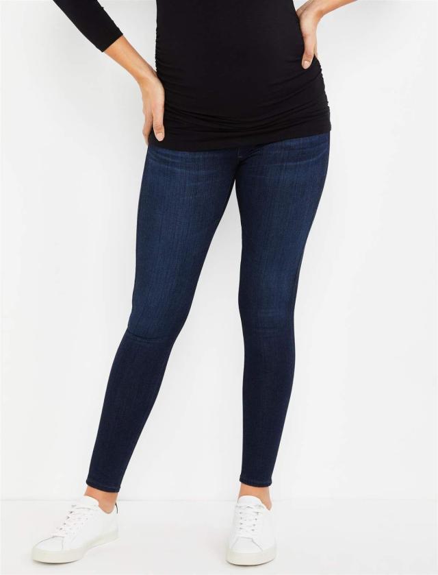 Womens J Brand navy Mama J Maternity Skinny Jeans