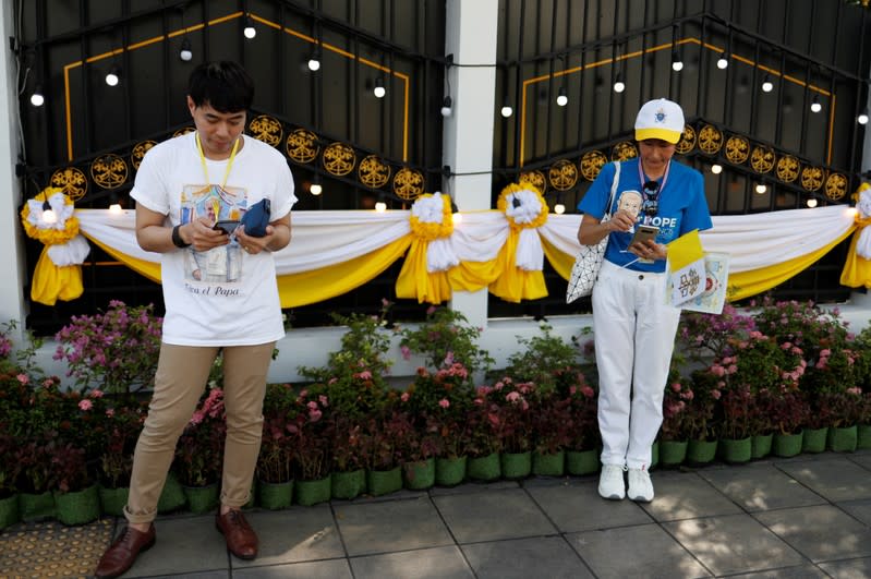 Pope Francis visits Thailand