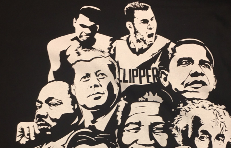 Blake Griffin and some of his fellow 'pioneers.' (@MarcJSpearsESPN on Twitter)