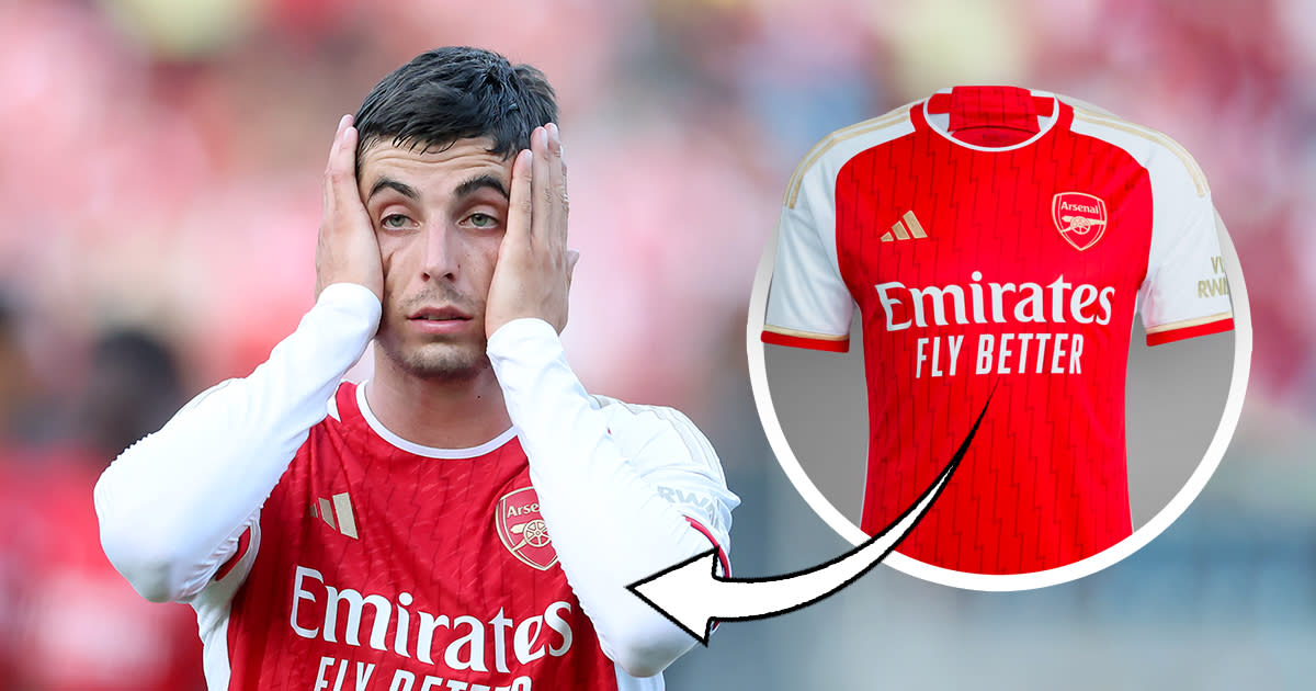  Arsenal star Kai Havertz reacts after the pre-season friendly match between 1. FC Nürnberg and Arsenal FC at Max-Morlock Stadion on July 13, 2023 in Nuremberg, Germany 