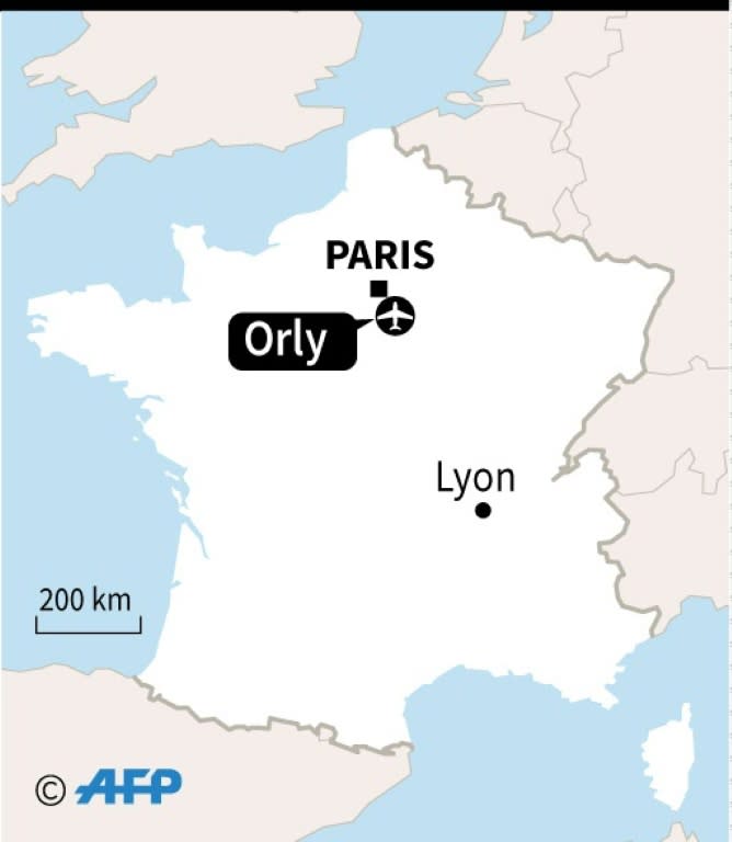 Man shot dead by security forces at Paris' Orly airport