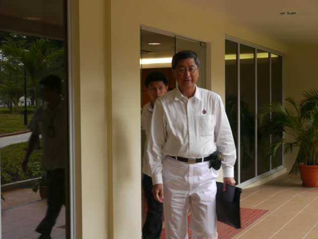 Former PAP chairman Lim Boon Heng says the party's recent loss at Aljunied was not entirely unexpected. (Yahoo! file photo)