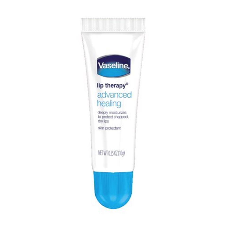 6) Vaseline Lip Therapy Advanced Healing Lip Moisturizer Lip Balm