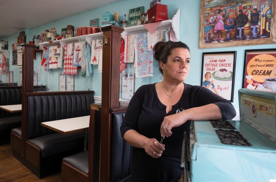 Tiffany Hollis, owner of the Dashing Diner Uptown in Johnstown