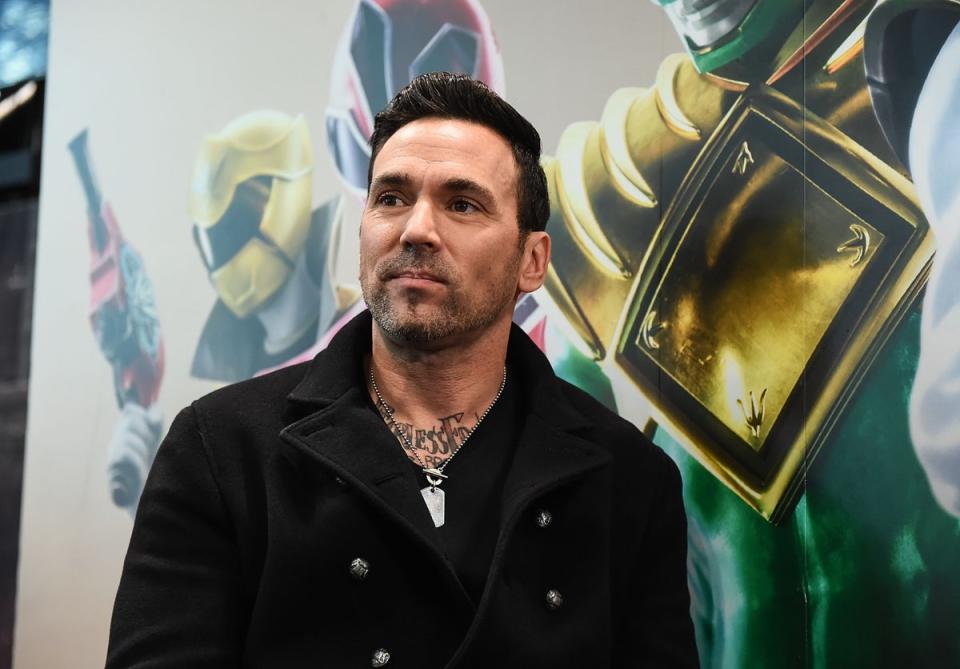 Jason David Frank was best known for playing Green Ranger Tommy in kids’ TV show Mighty Morphin’ Power Rangers (Daniel Zuchnik / Getty Images for Saban Brands)
