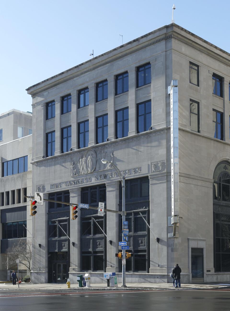 The Gannett Building at 55 Exchange Blvd. in 2013.