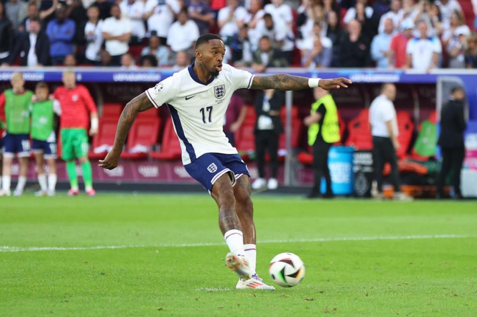 Ivan Toney scored his penalty in the shootout (Getty Images)