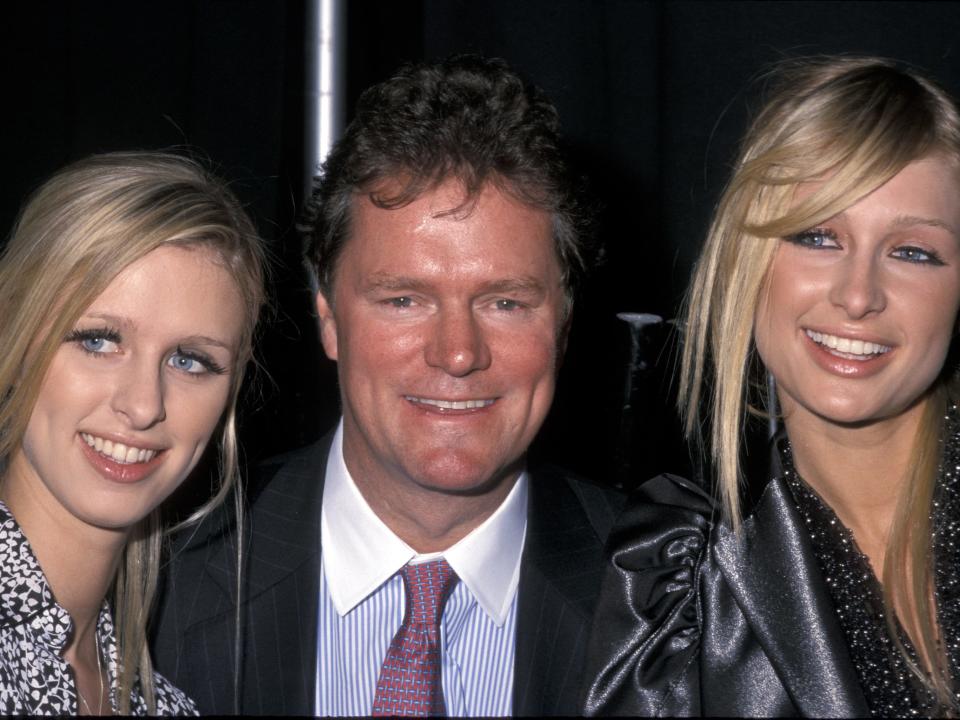 Nicky hilton rick hilton paris hilton in 2001