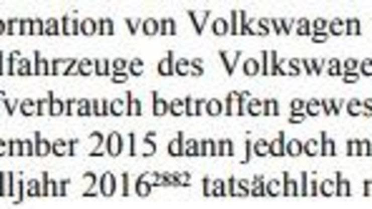 Ende 2015 hat VW den drohenden CO2-Skandal schnell zu den Akten gelegt – mit Hilfe der Regierung. Ein Auszug aus den geheimen Unterlagen, die darauf hindeuten, dass die Affäre voreilig zu den Akten gelegt wurde.