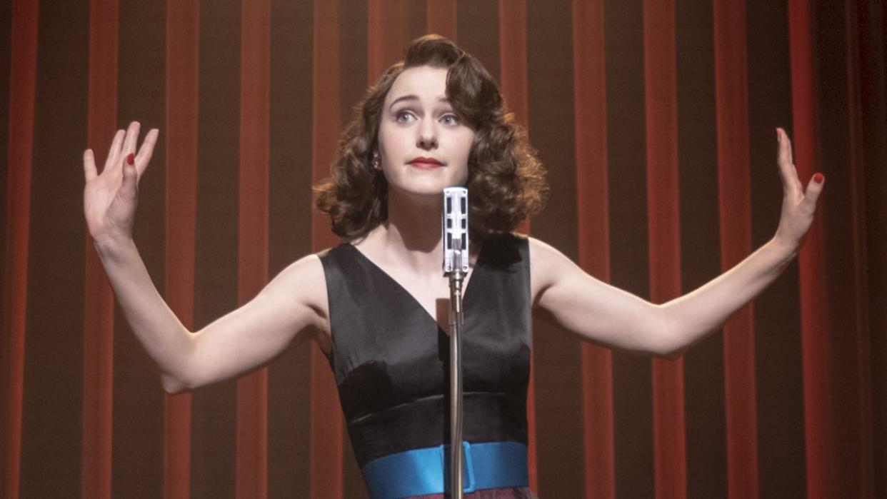  Maisel on stage in The Marvelous Mrs. Maisel Season 4 