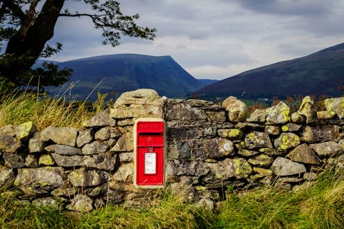 <span class="caption">Rural customers could be most affected.</span> <span class="attribution"><a class="link " href="https://www.shutterstock.com/image-photo/postbox-dry-stonewall-cumbrian-mountains-724282120" rel="nofollow noopener" target="_blank" data-ylk="slk:Shaun Barr/Shutterstock;elm:context_link;itc:0;sec:content-canvas">Shaun Barr/Shutterstock</a></span>