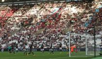 Britain Football Soccer - West Ham United v Southampton - Premier League - London Stadium - 25/9/16 General view of empty seats during the match Reuters / Eddie Keogh Livepic\