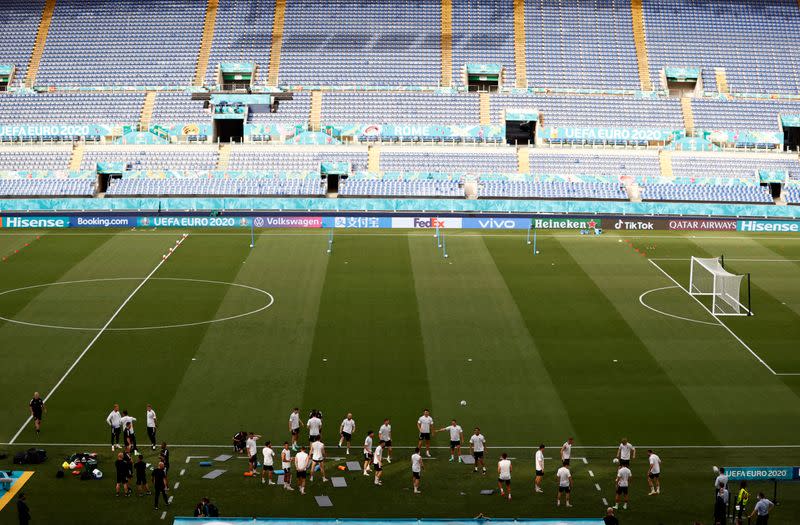 Euro 2020 - Wales Training