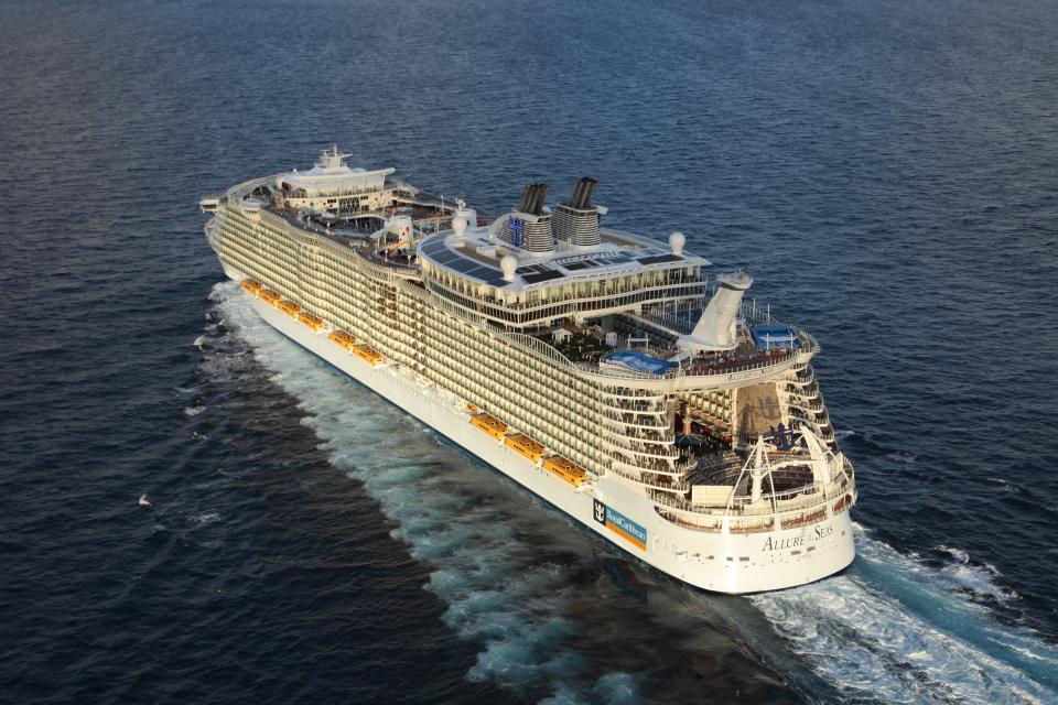 Royal Caribbean's Allure of the Seas ship.