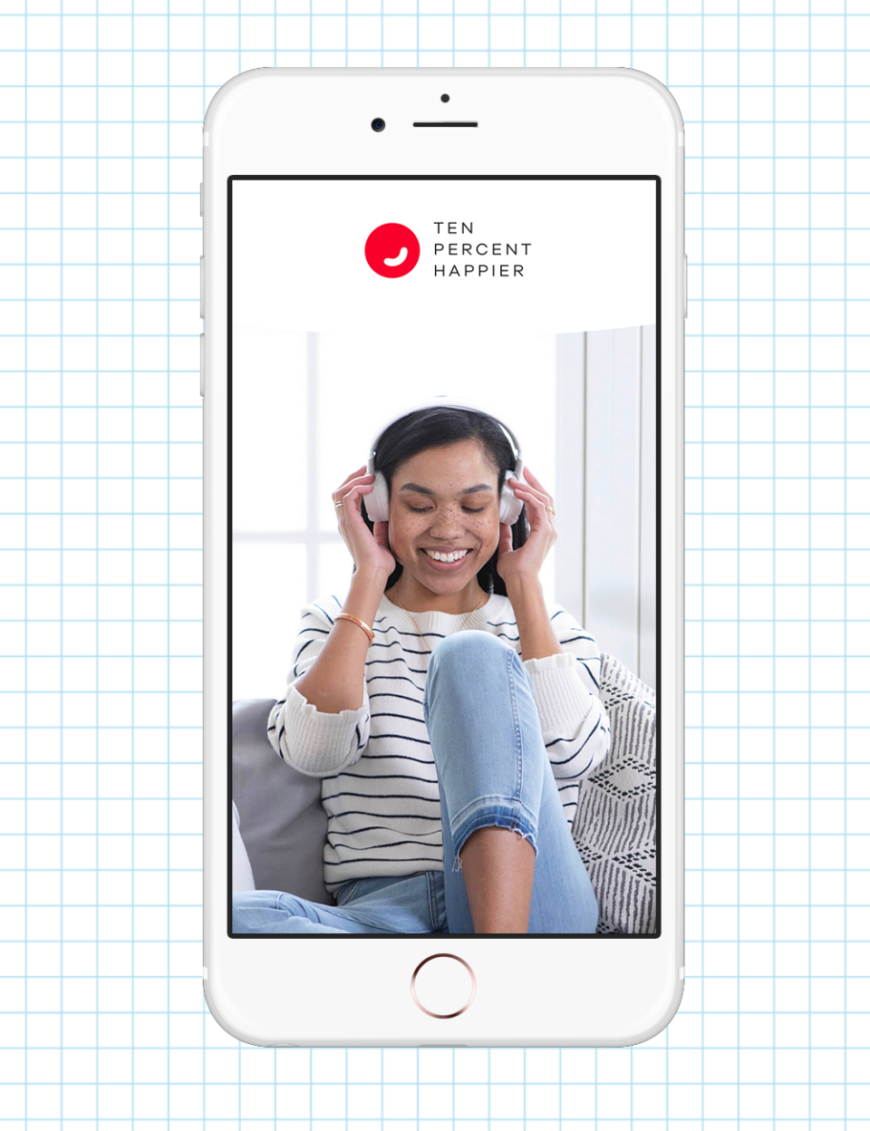 ten percent happier app on iphone