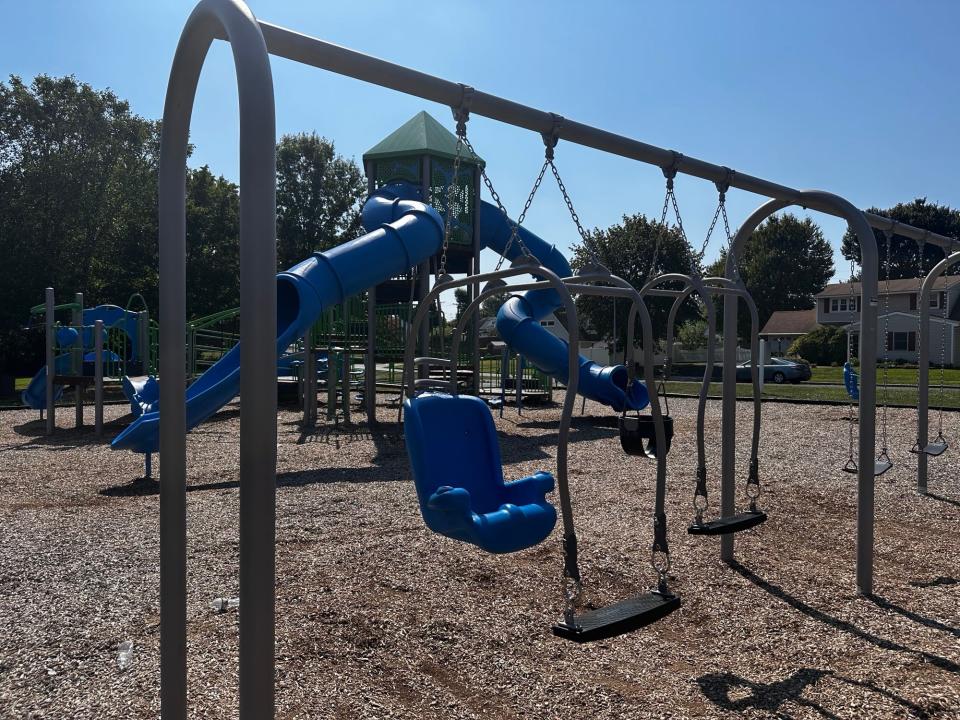 Cobalt Ridge Park in Middletown reopened one year ago with upgraded equipment and a specific focus on fostering inclusivity. Inclusive elements include wheelchair access, solitude seats designed for children on the autism spectrum, a music feature and expression swings with adaptive seating for adults and children to sit face-to-face.