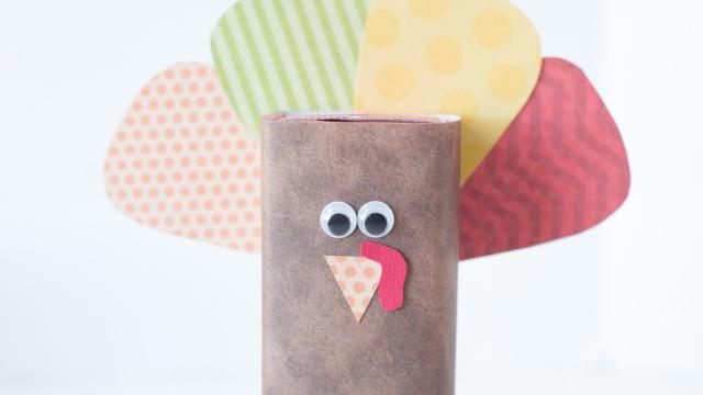 Paper Roll Turkey Craft for Kids - The Resourceful Mama