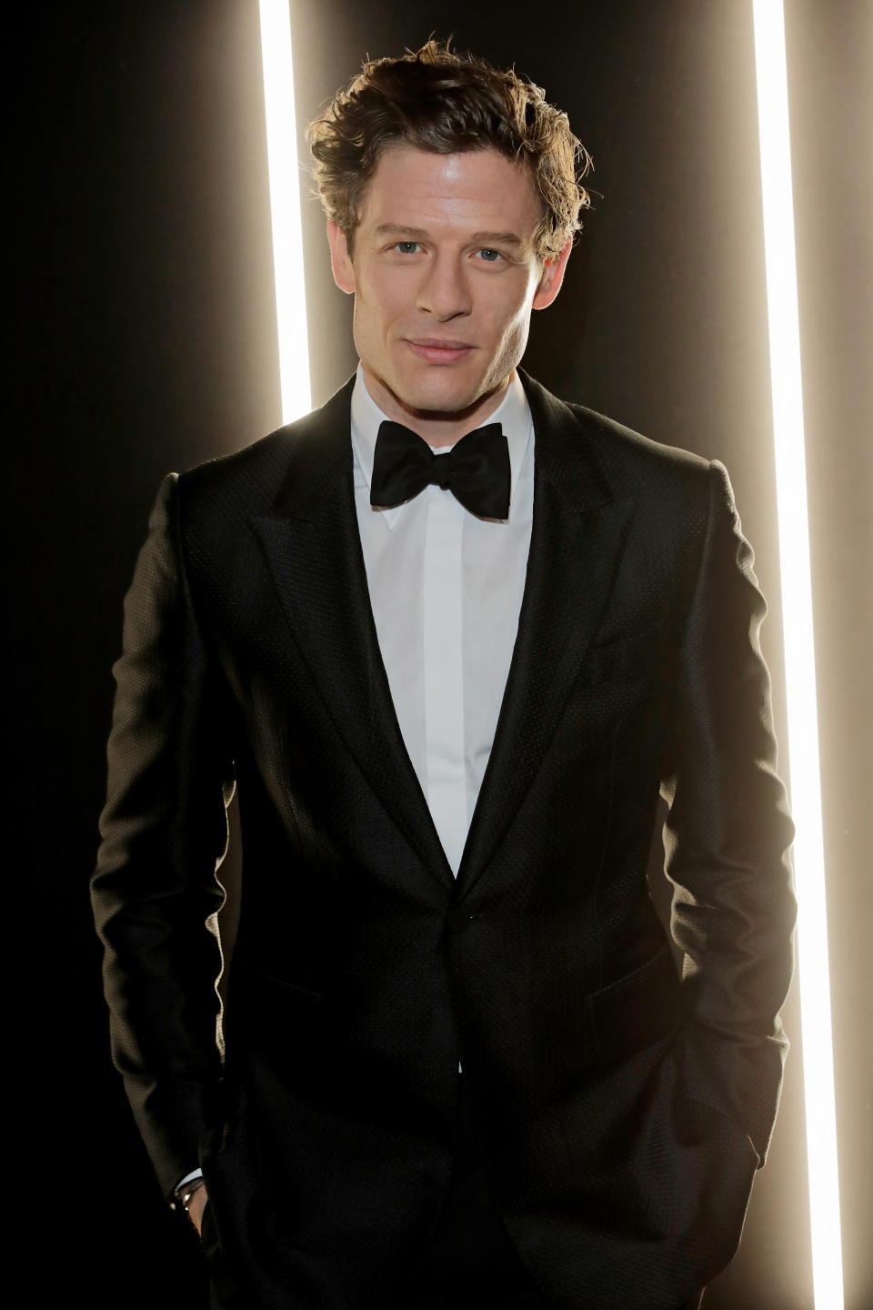 LONDON, ENGLAND - JANUARY 29:  James Norton attends the dunhill & Dylan Jones Pre-BAFTA dinner at dunhill Bourdon House on January 29, 2020 in London, United Kingdom. (Photo by David M. Benett/Dave Benett/Getty Images for dunhill)