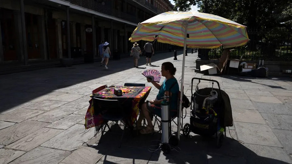 Extreme heat has baked the Gulf Coast for weeks this summer. 
 - Christiana Botic/The New York Times/Redux