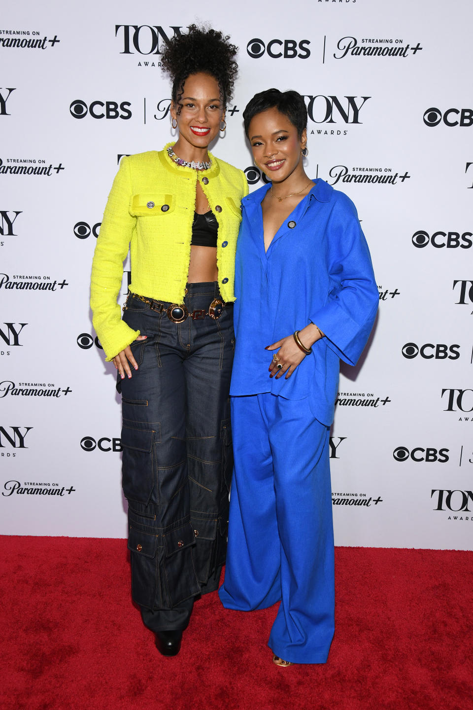 Alicia Keys and Maleah Joi Moon