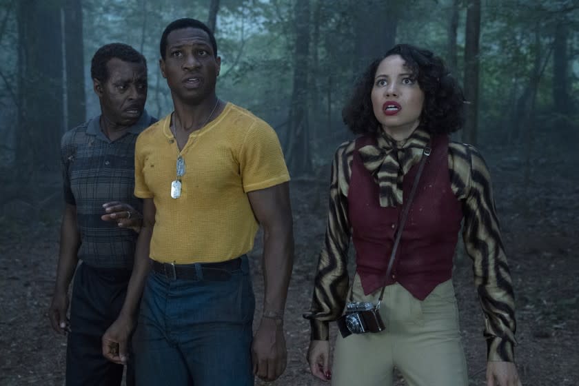 Things are about to get unreal for Courtney B. Vance, Jonathan Majorrs and Jurnee Smollett in HBO's "Lovecraft County."