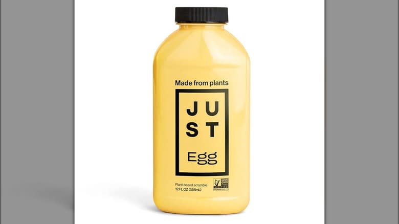 JUST Egg plastic bottle