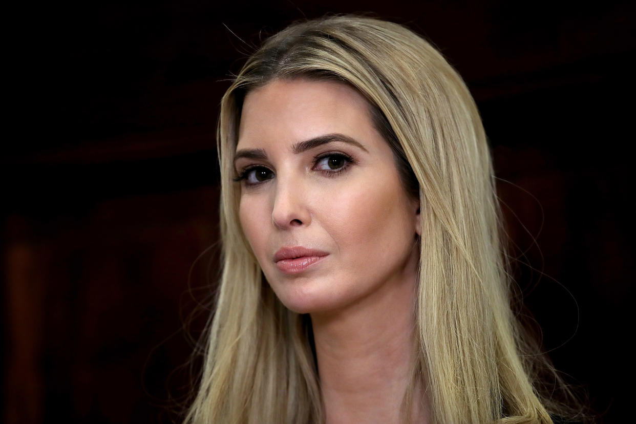 Ivanka Trump tweeted her support for Oprah and the Internet isn’t happy [Photo: Getty]